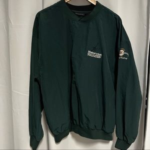 Disney Antigua National Golf Classic green v neck pullover sweatshirt M …